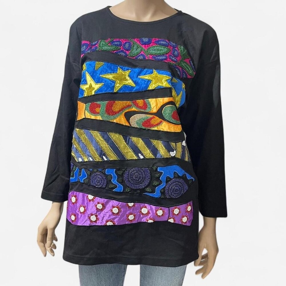 Diani vintage Beaded Top size S
